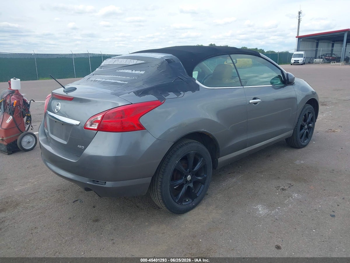 2014 NISSAN MURANO CROSSCABRIOLET — снимка 4
