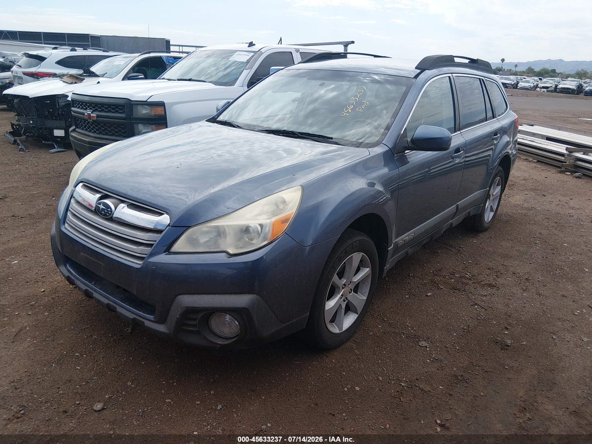 2014 SUBARU OUTBACK 2.5I PREMIUM — снимка 2