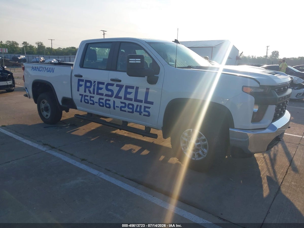 2022 CHEVROLET SILVERADO 2500HD 4WD STANDARD BED WT