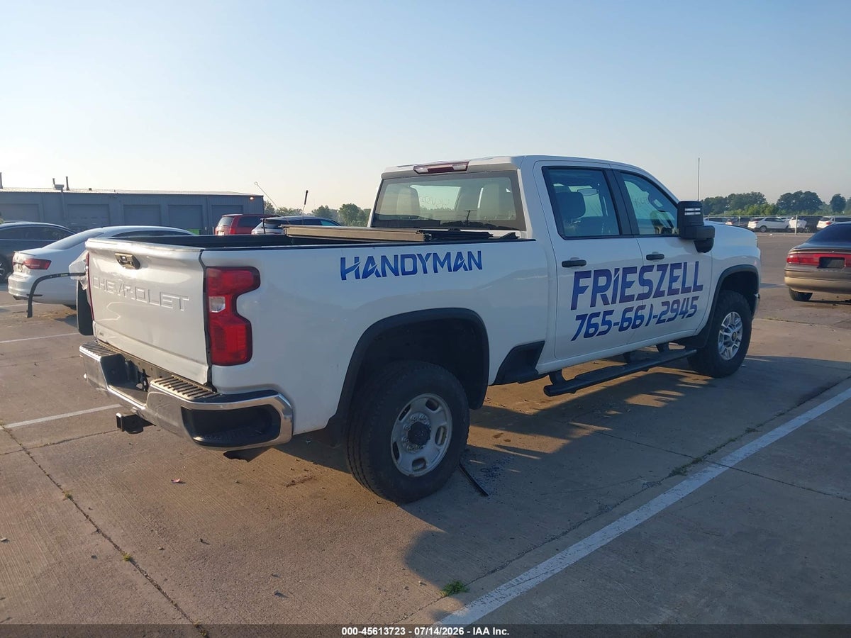 2022 CHEVROLET SILVERADO 2500HD 4WD STANDARD BED WT — снимка 4