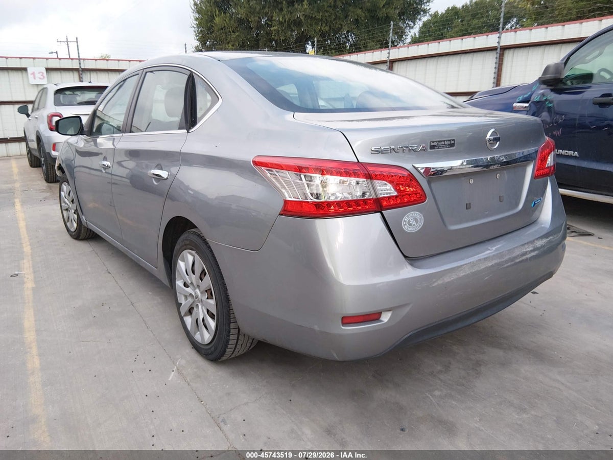 2014 NISSAN SENTRA S — снимка 3