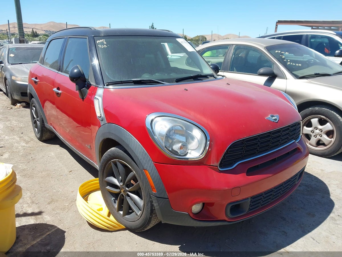 2013 MINI COUNTRYMAN COOPER S