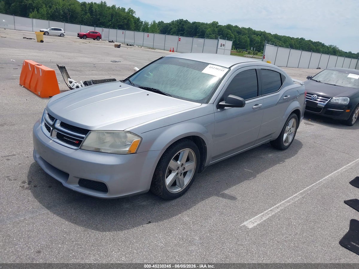 2013 DODGE AVENGER SE — снимка 2
