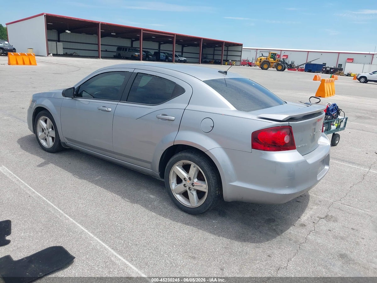 2013 DODGE AVENGER SE — снимка 3
