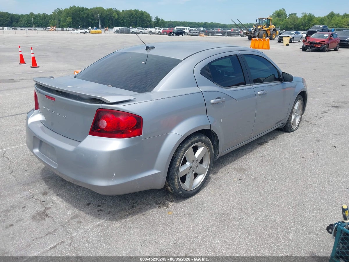 2013 DODGE AVENGER SE — снимка 4