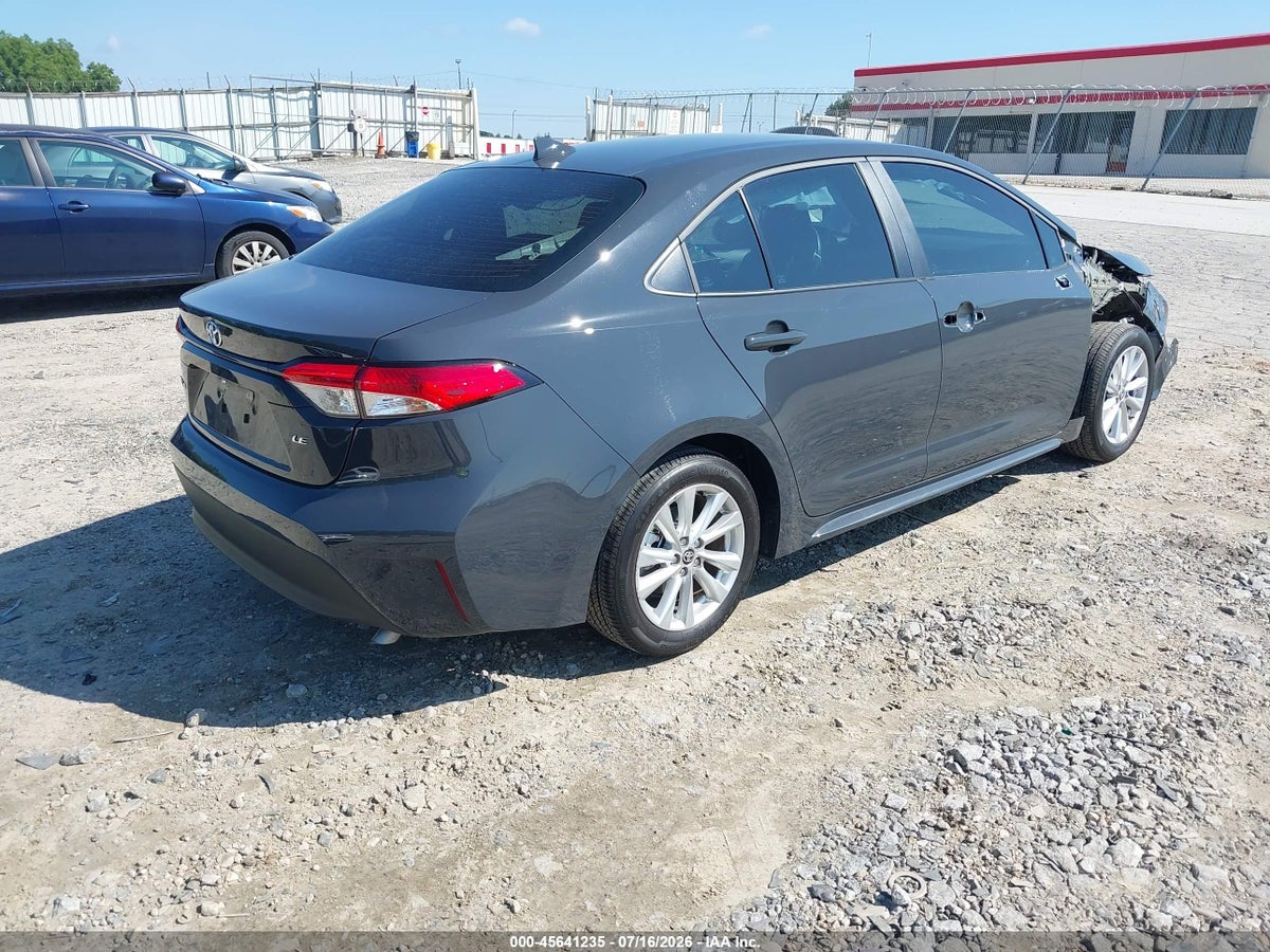2025 TOYOTA COROLLA LE — снимка 4