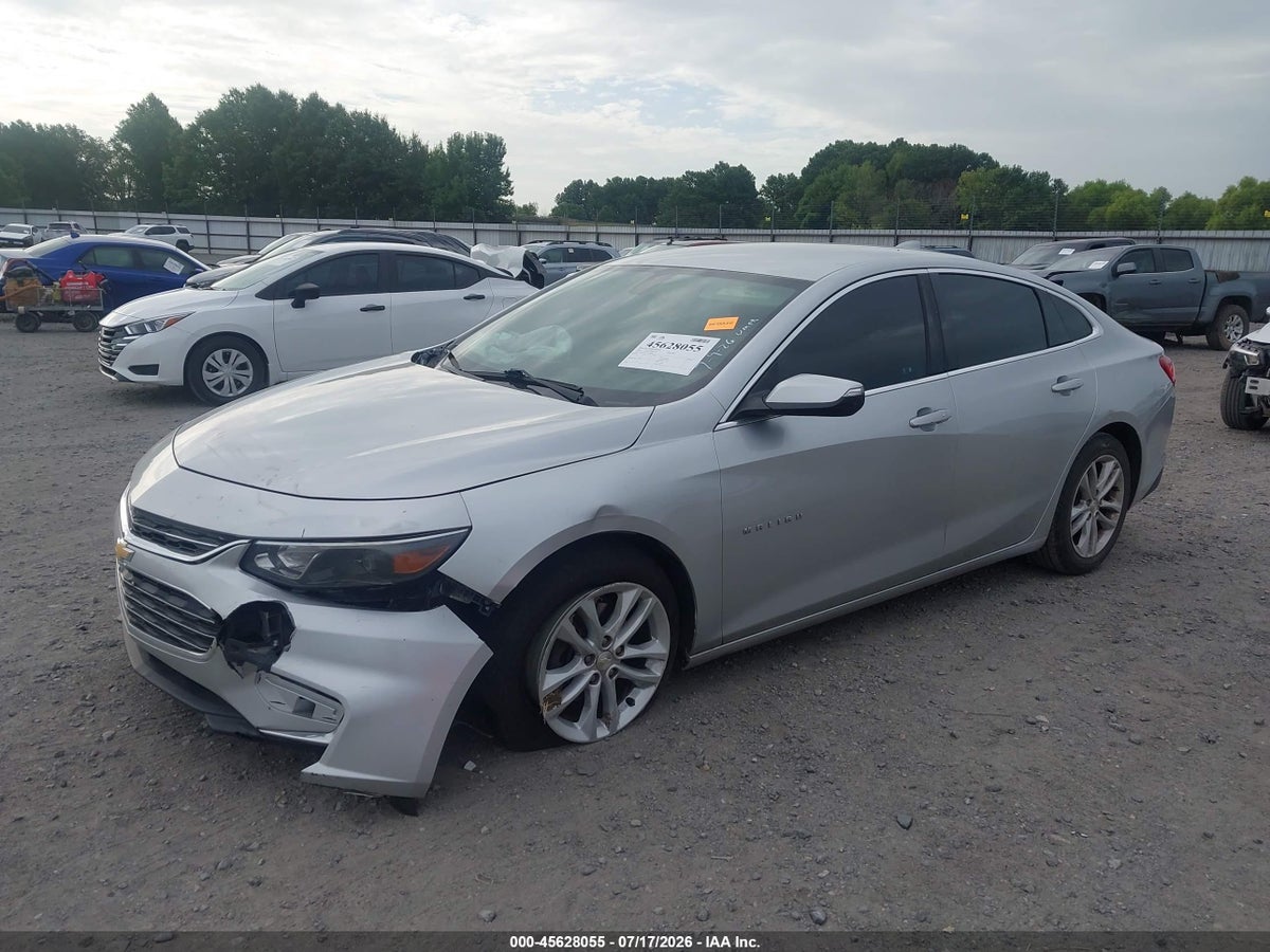 2018 CHEVROLET MALIBU LT — снимка 2