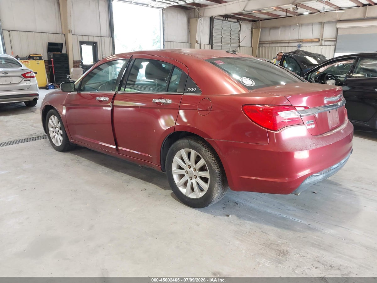 2013 CHRYSLER 200 LIMITED — снимка 3
