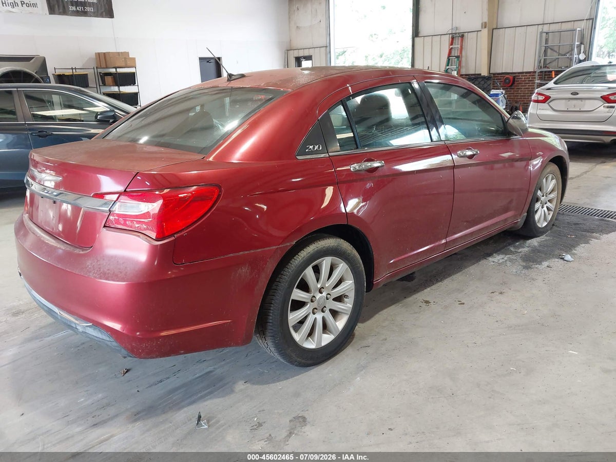 2013 CHRYSLER 200 LIMITED — снимка 4