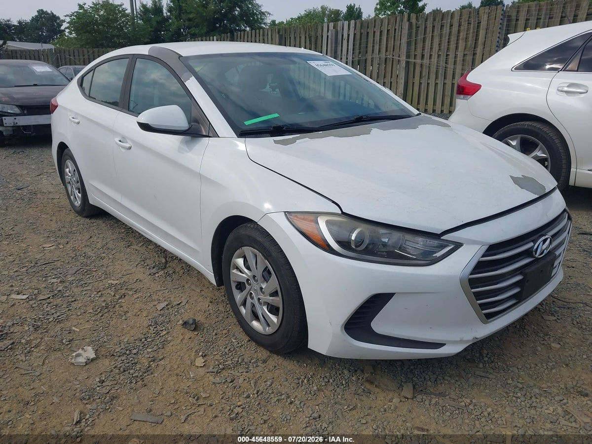 2017 HYUNDAI ELANTRA SE