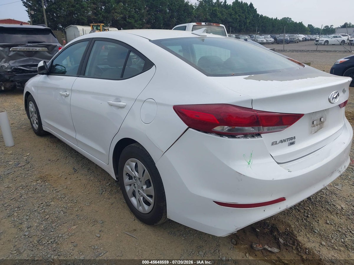 2017 HYUNDAI ELANTRA SE — снимка 3