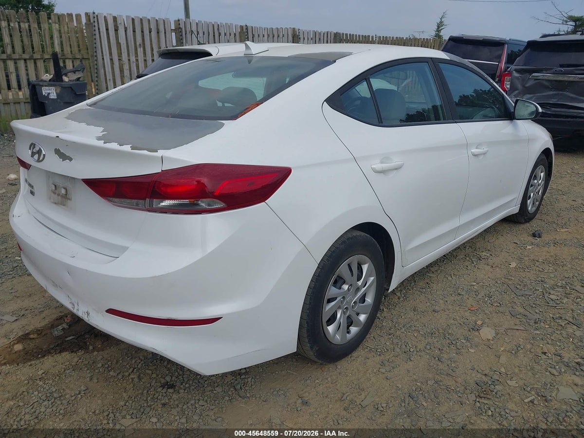 2017 HYUNDAI ELANTRA SE — снимка 4