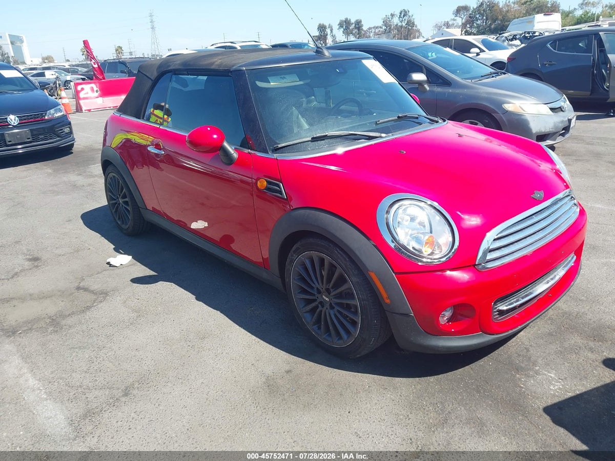 2015 MINI CONVERTIBLE COOPER
