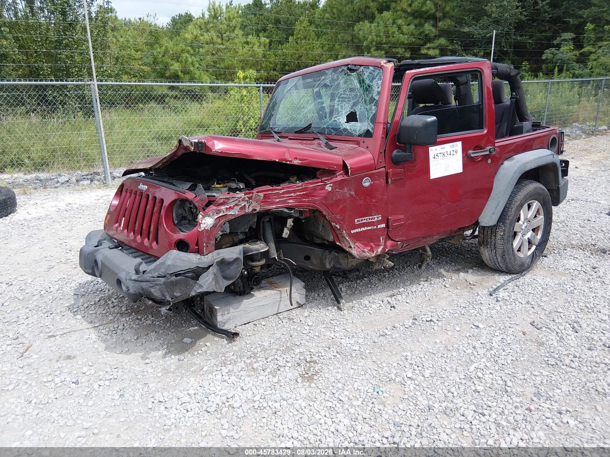 2013 JEEP WRANGLER SPORT — снимка 2