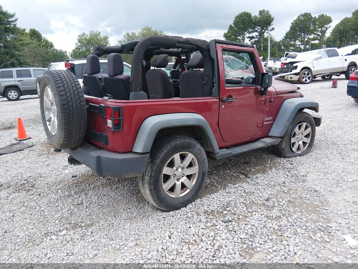 2013 JEEP WRANGLER SPORT — снимка 4