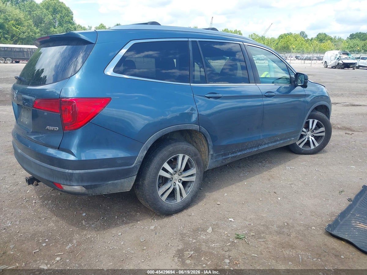 2016 HONDA PILOT EX-L — снимка 4