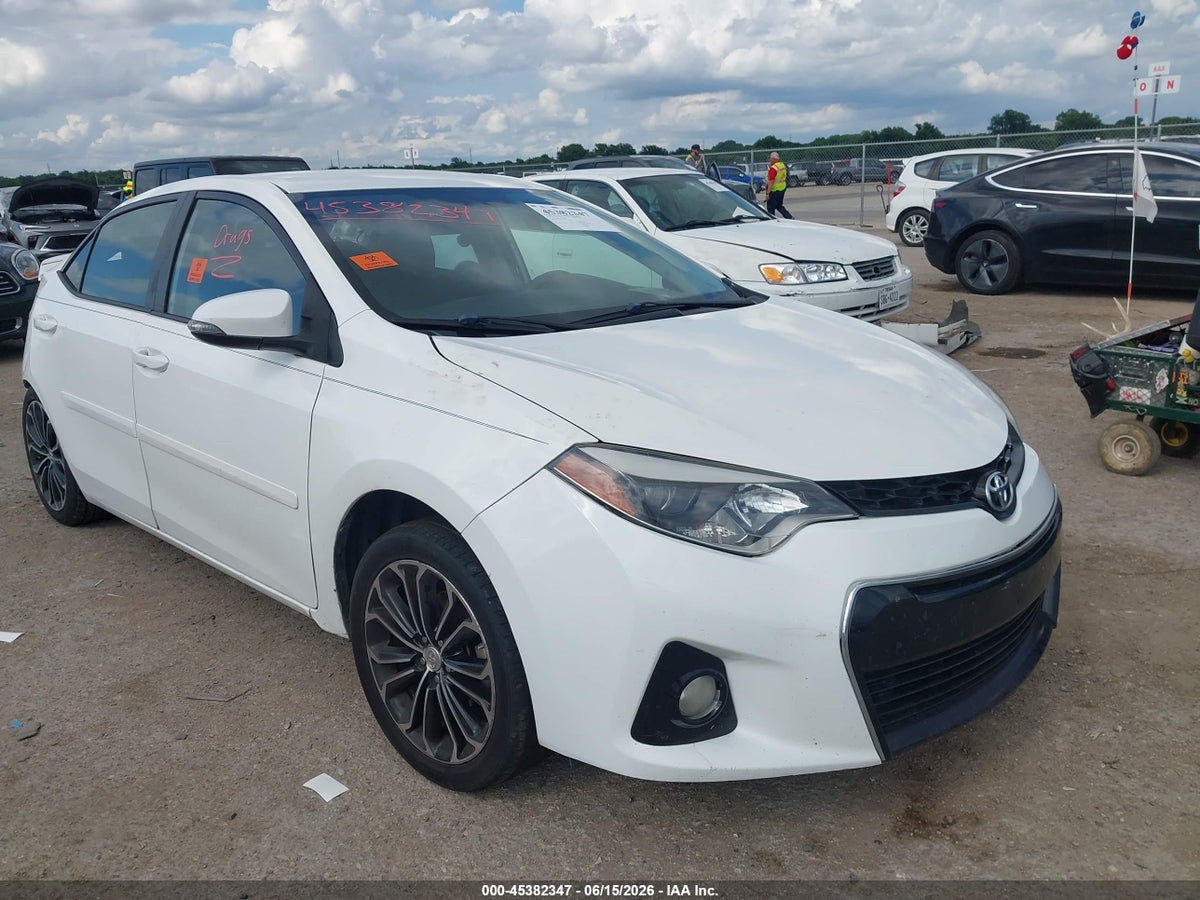 2014 TOYOTA COROLLA S PLUS