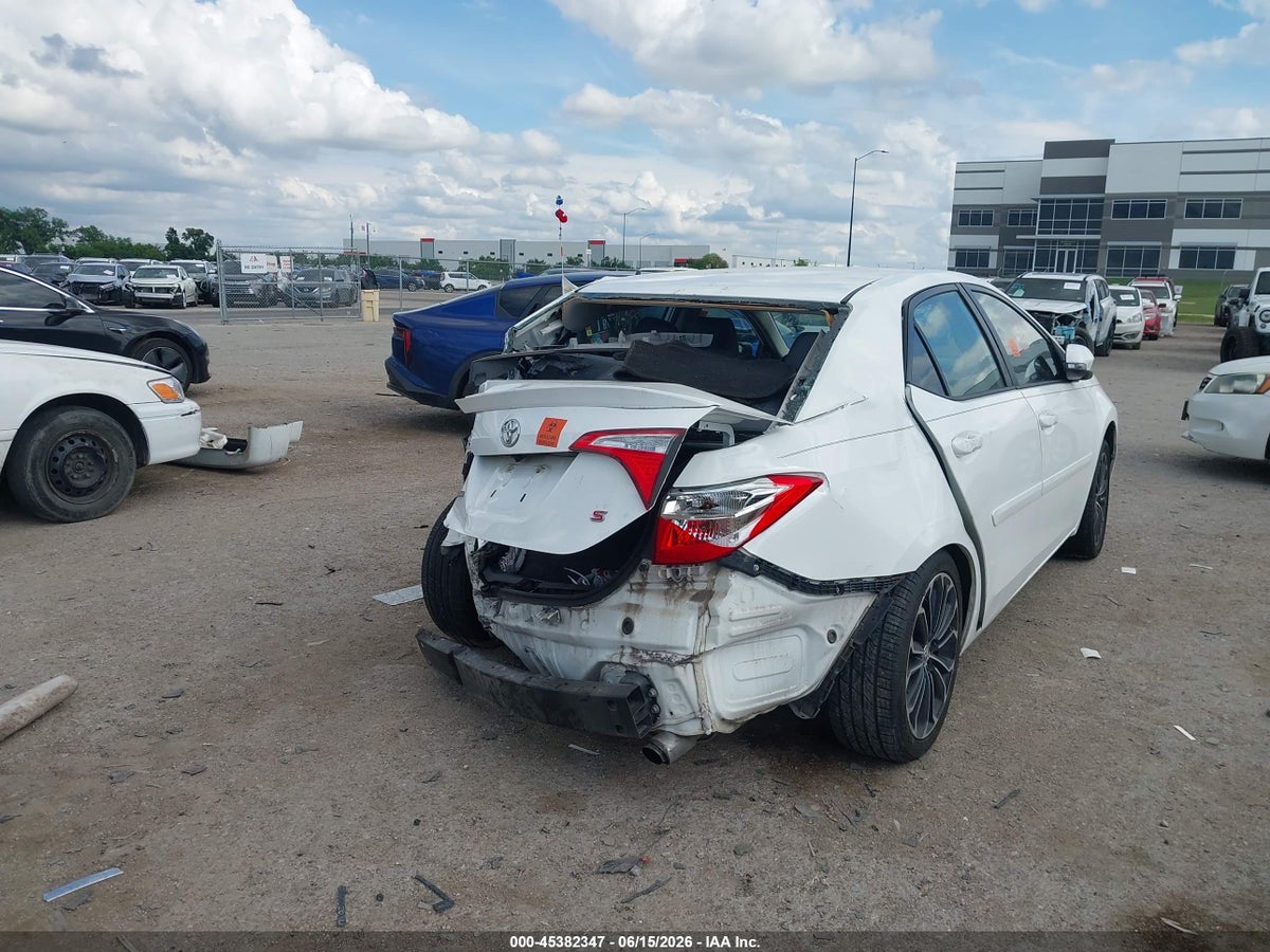 2014 TOYOTA COROLLA S PLUS — снимка 4