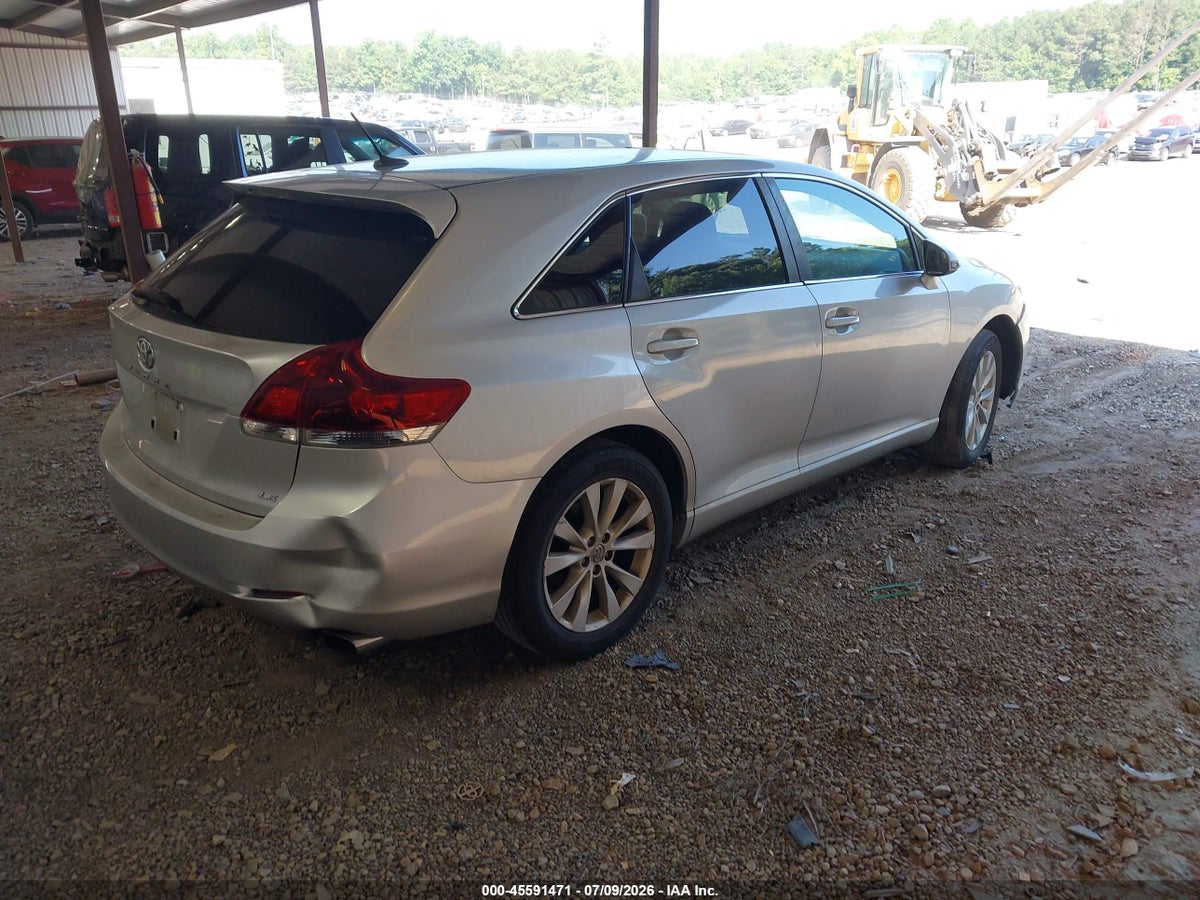 2013 TOYOTA VENZA LE — снимка 4