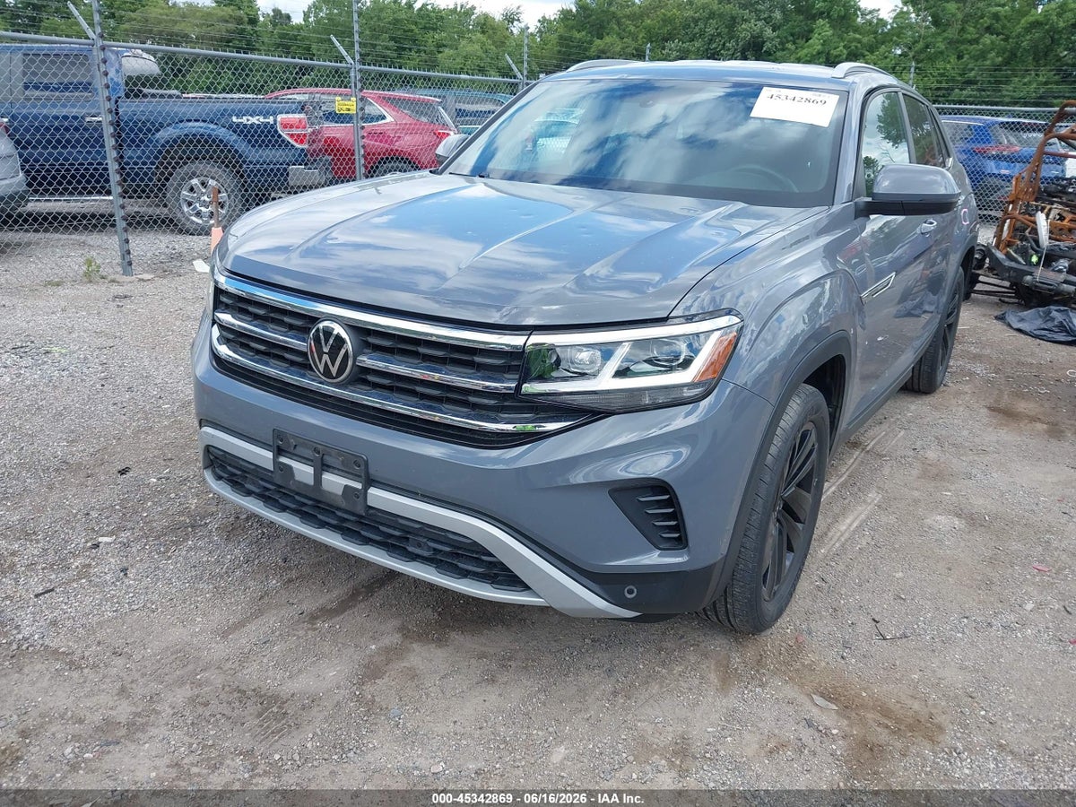 2021 VOLKSWAGEN ATLAS CROSS SPORT 2.0T SE W/TECHNOLOGY — снимка 2
