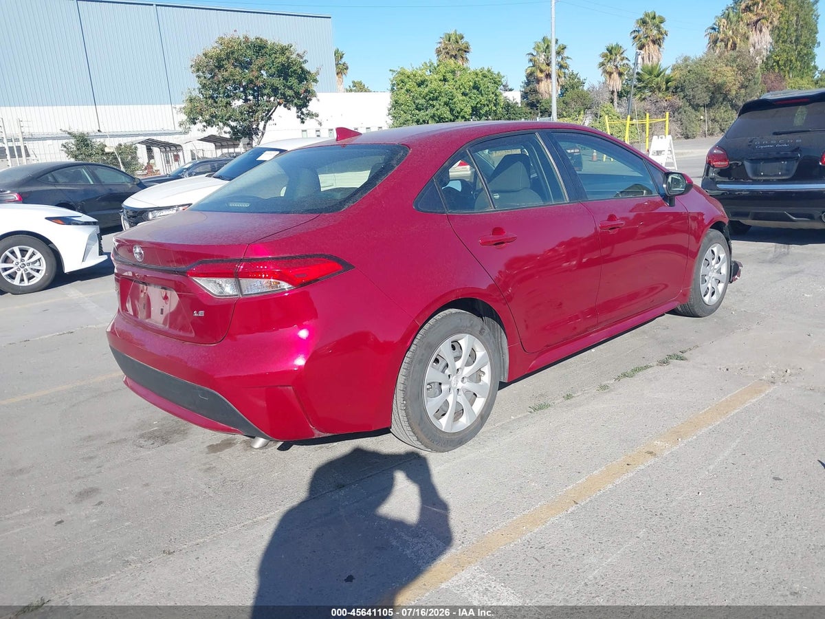 2022 TOYOTA COROLLA LE — снимка 4