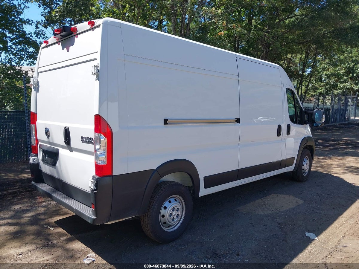 2023 RAM PROMASTER 2500 HIGH ROOF 159 WB — снимка 4