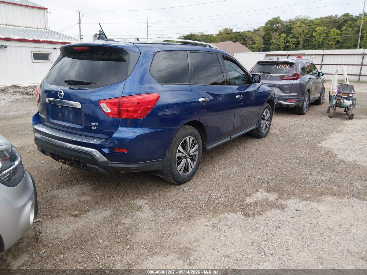 2017 NISSAN PATHFINDER SL — снимка 4