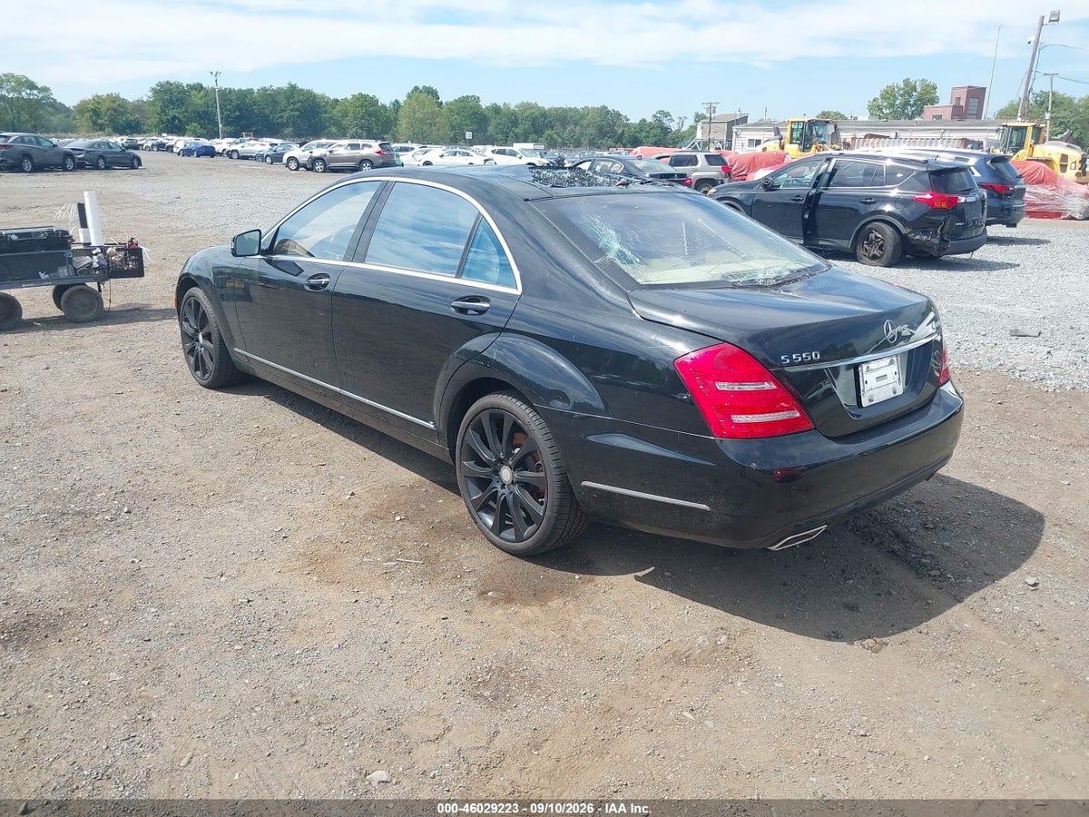 2013 MERCEDES-BENZ S 550 4MATIC — снимка 3