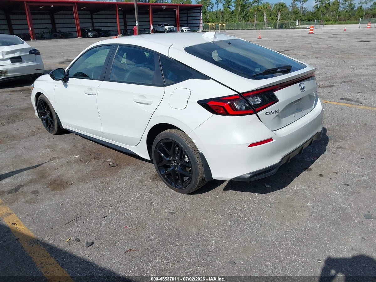 2025 HONDA CIVIC SEDAN SPORT — снимка 3