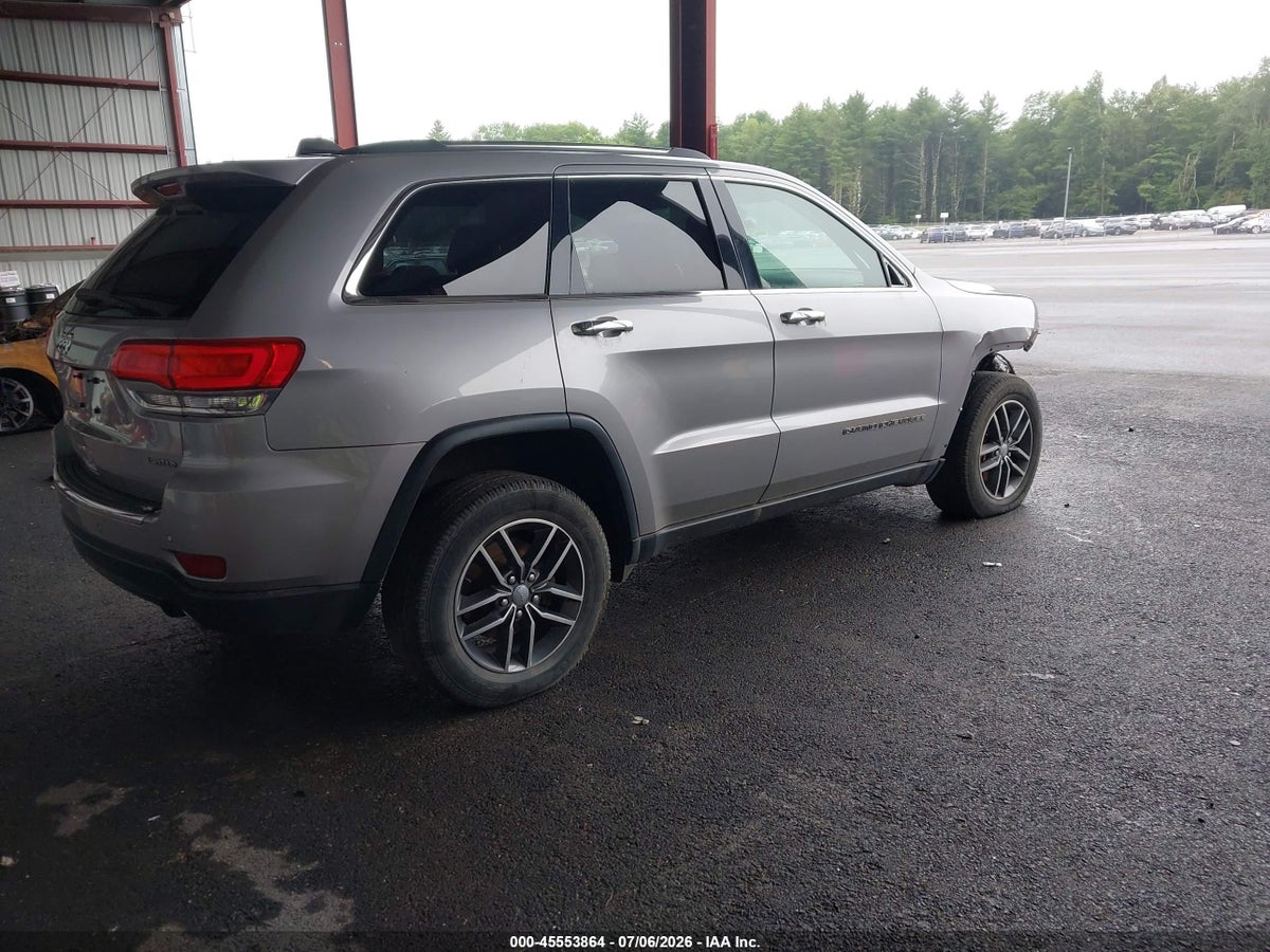 2017 JEEP GRAND CHEROKEE LIMITED — снимка 4