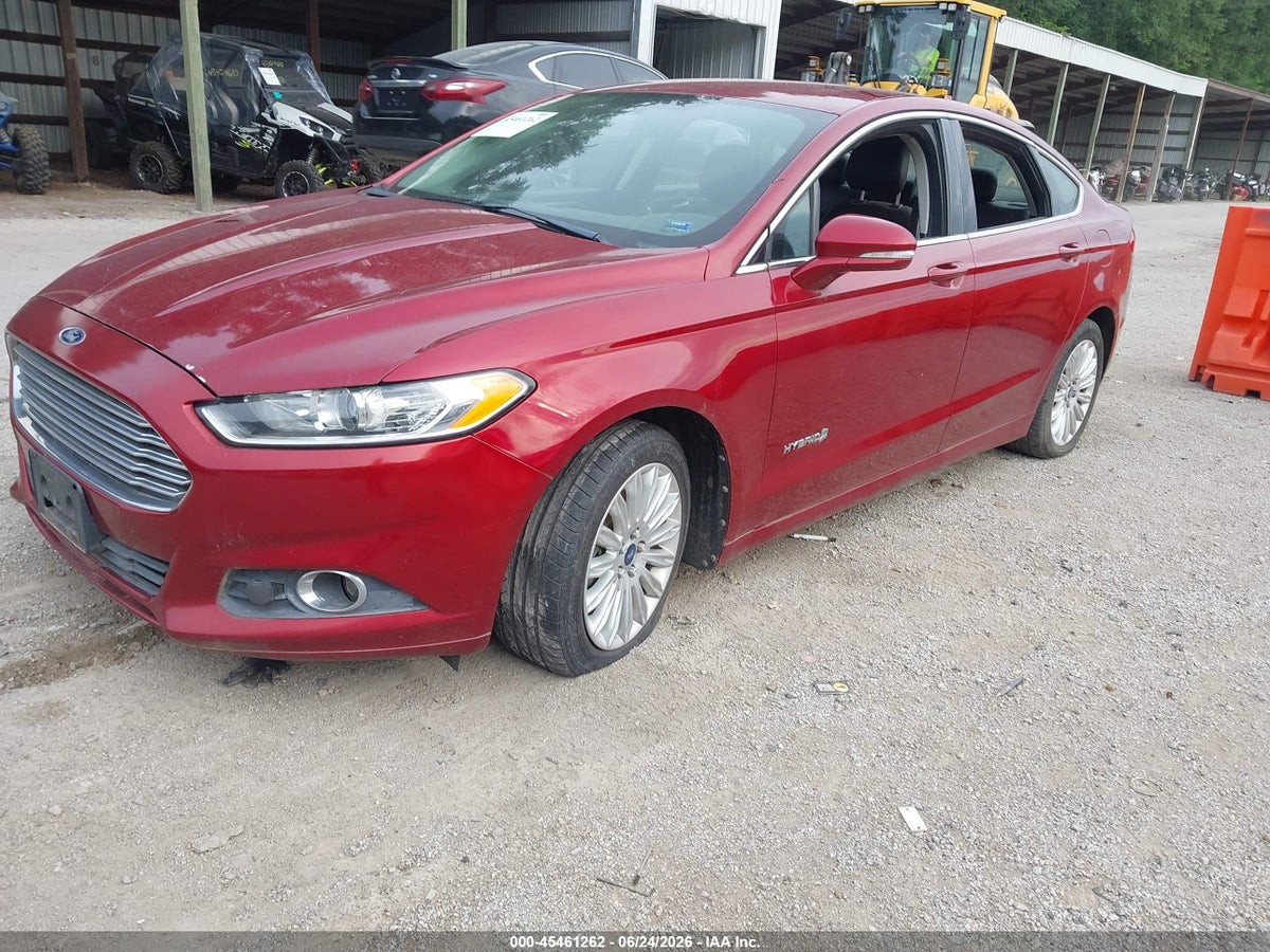 2013 FORD FUSION HYBRID SE — снимка 2