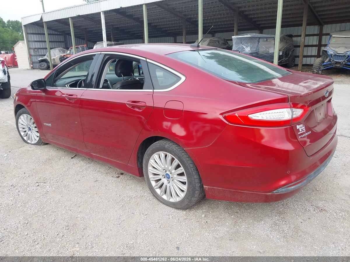 2013 FORD FUSION HYBRID SE — снимка 3