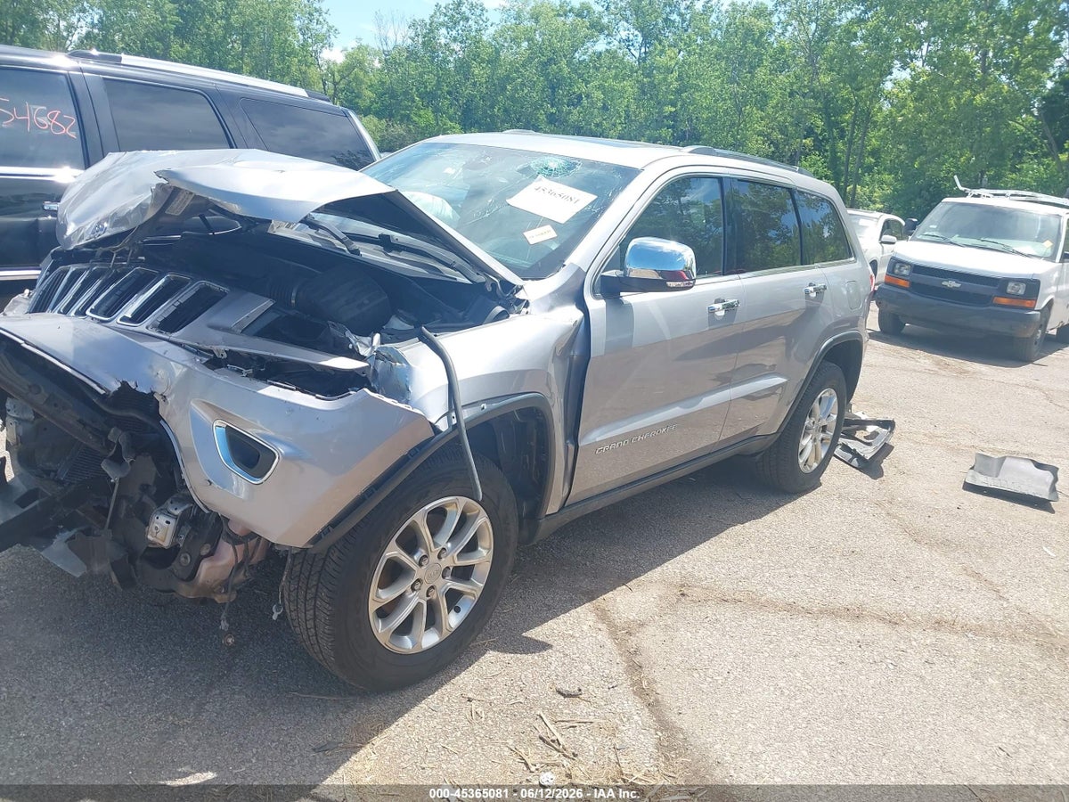 2014 JEEP GRAND CHEROKEE LIMITED — снимка 2
