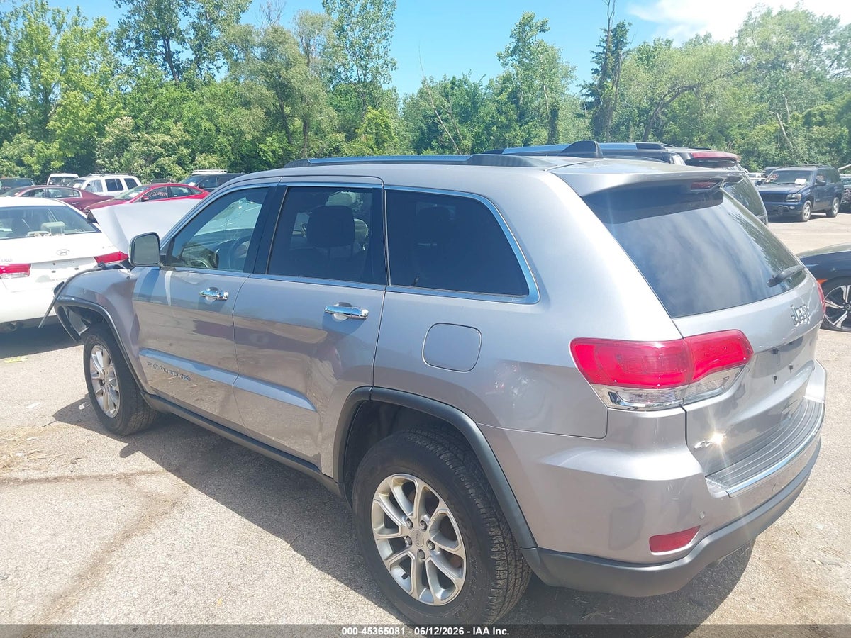 2014 JEEP GRAND CHEROKEE LIMITED — снимка 3
