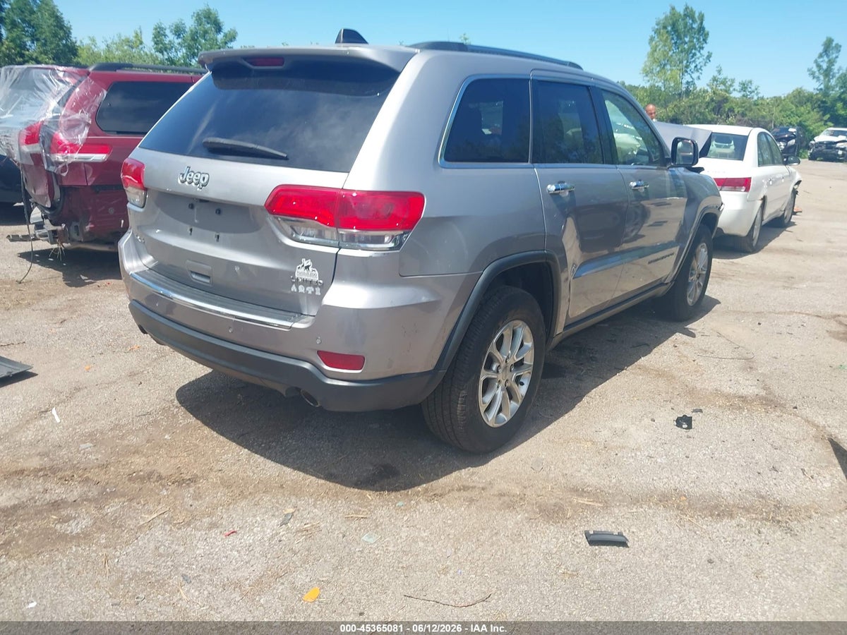 2014 JEEP GRAND CHEROKEE LIMITED — снимка 4