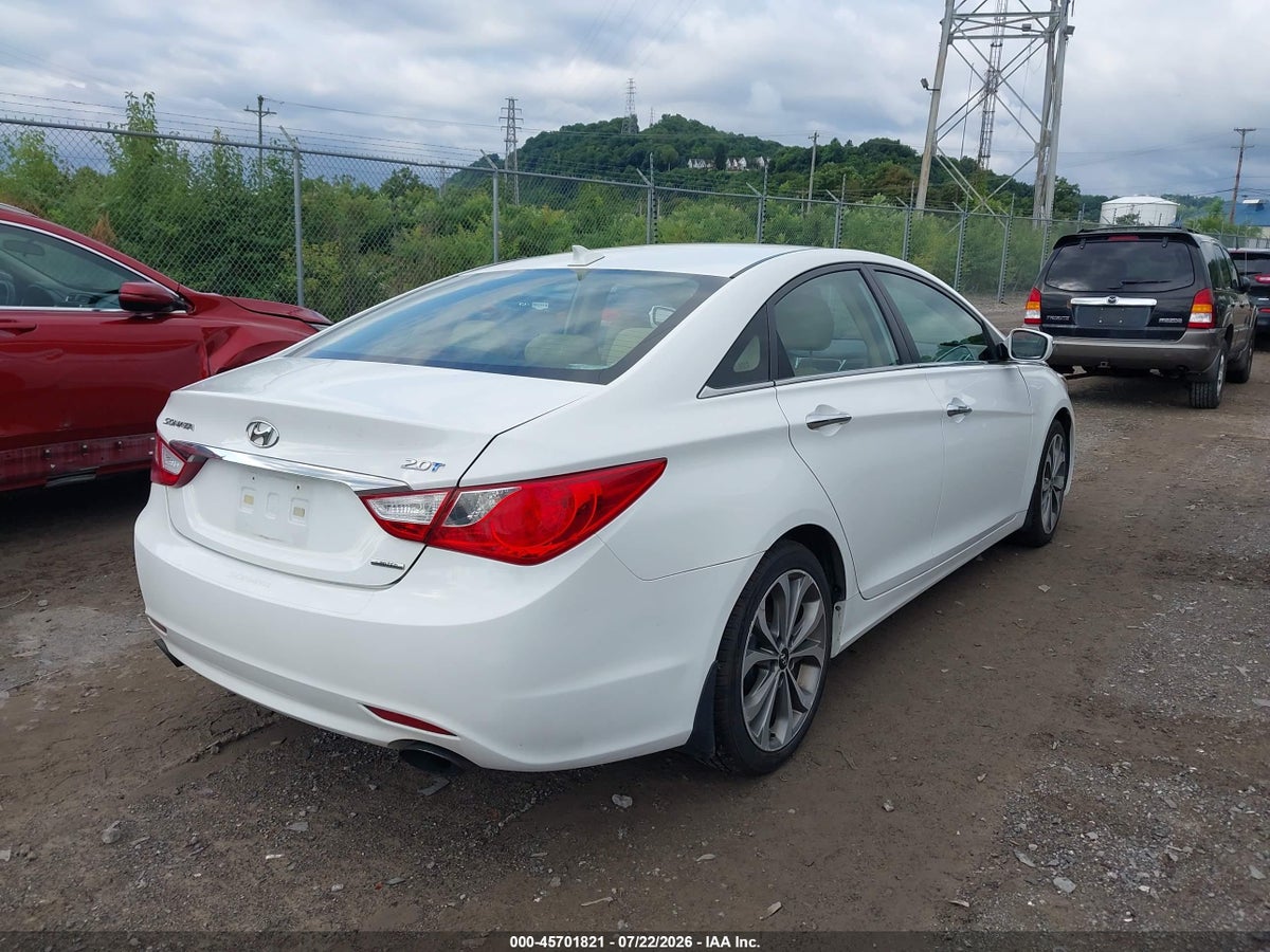 2013 HYUNDAI SONATA LIMITED 2.0T — снимка 4