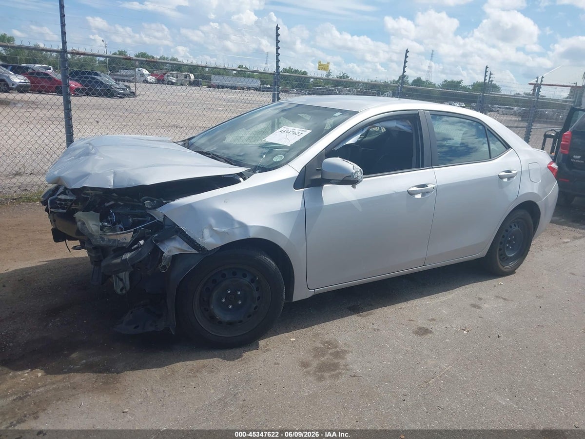 2015 TOYOTA COROLLA S — снимка 2