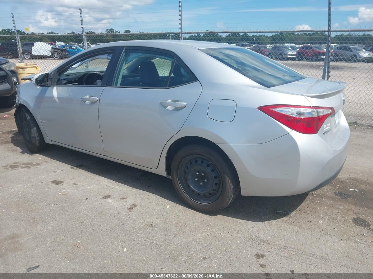 2015 TOYOTA COROLLA S — снимка 3