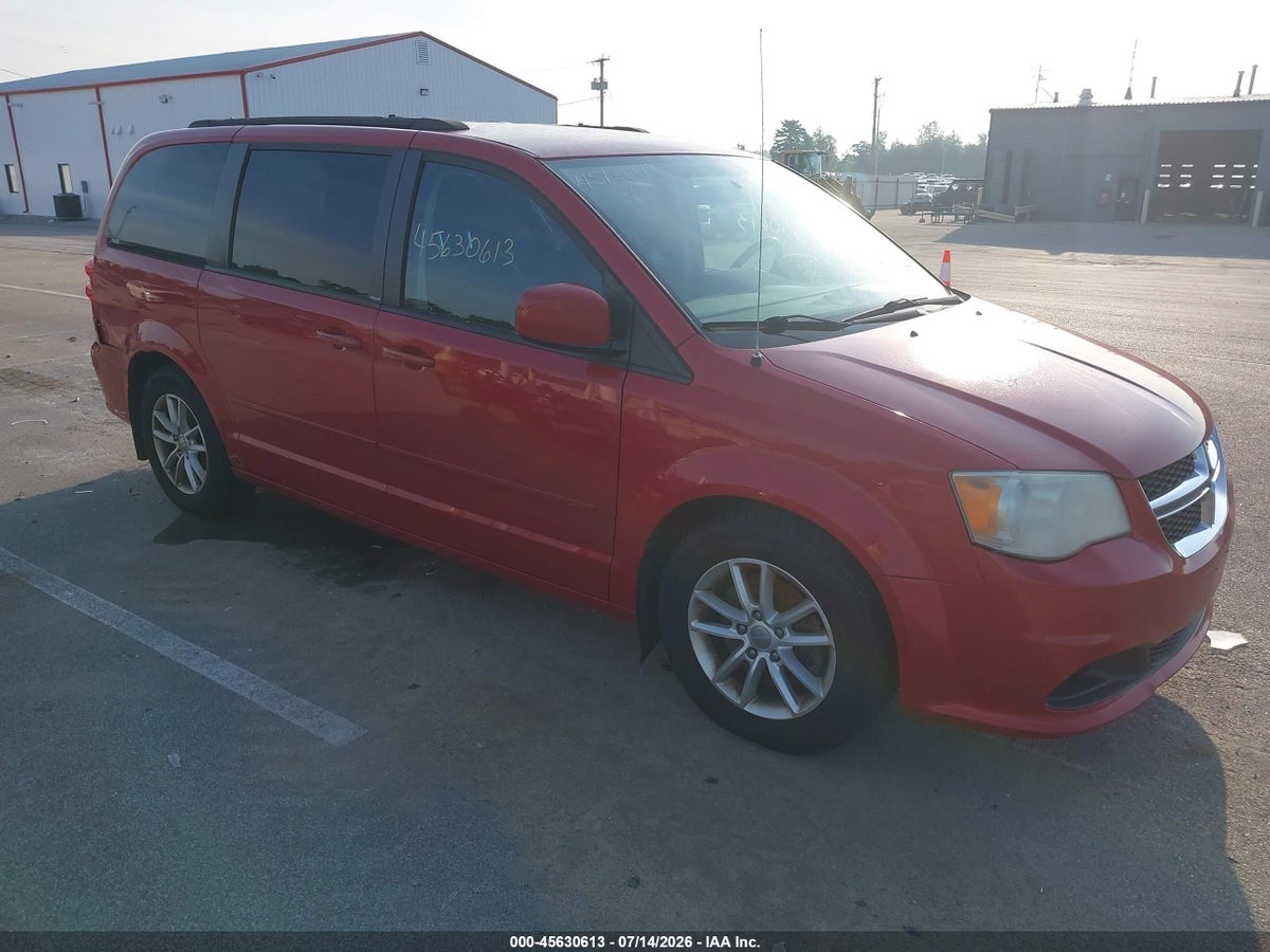2013 DODGE GRAND CARAVAN SXT