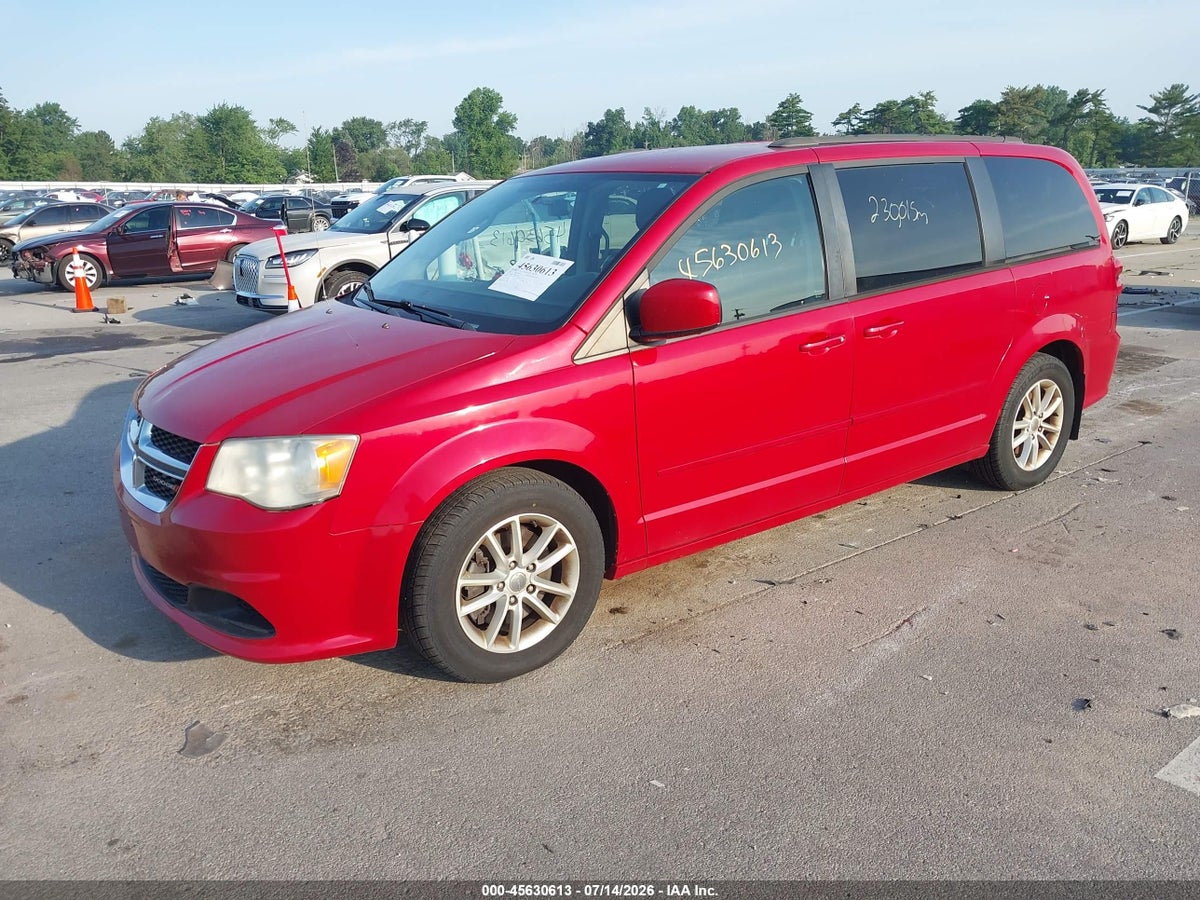 2013 DODGE GRAND CARAVAN SXT — снимка 2