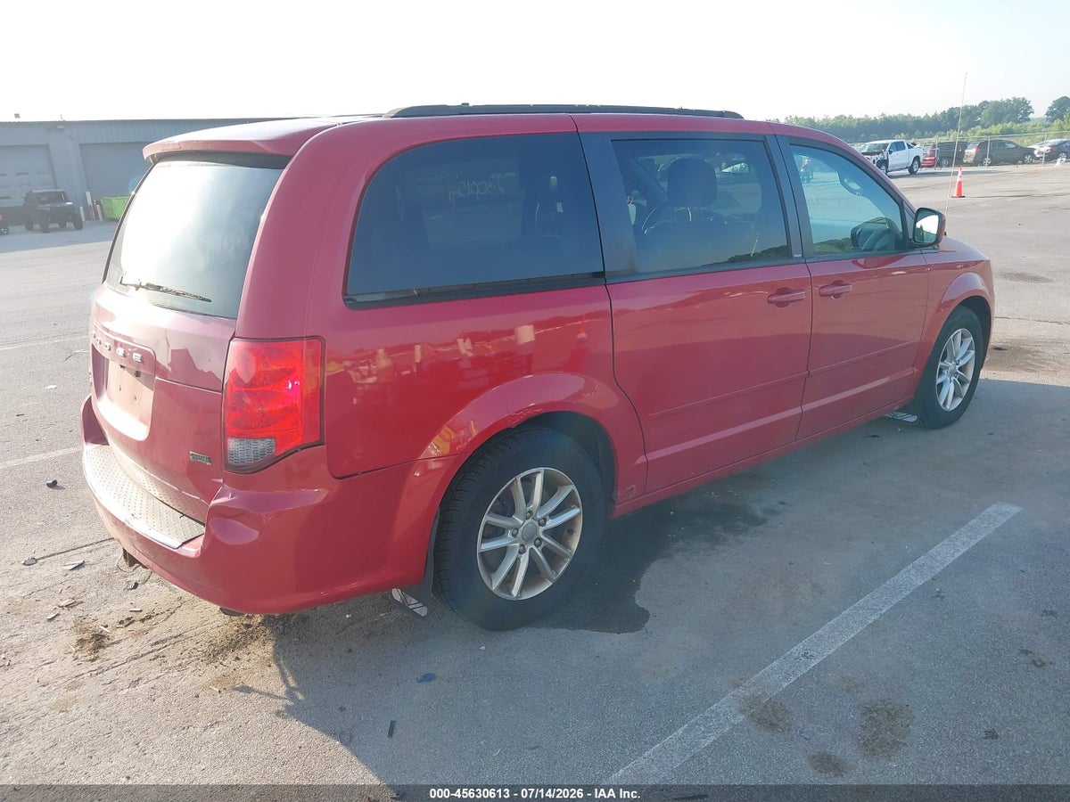 2013 DODGE GRAND CARAVAN SXT — снимка 4