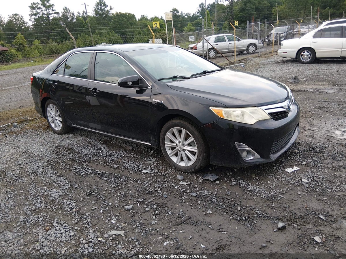 2012 TOYOTA CAMRY HYBRID XLE