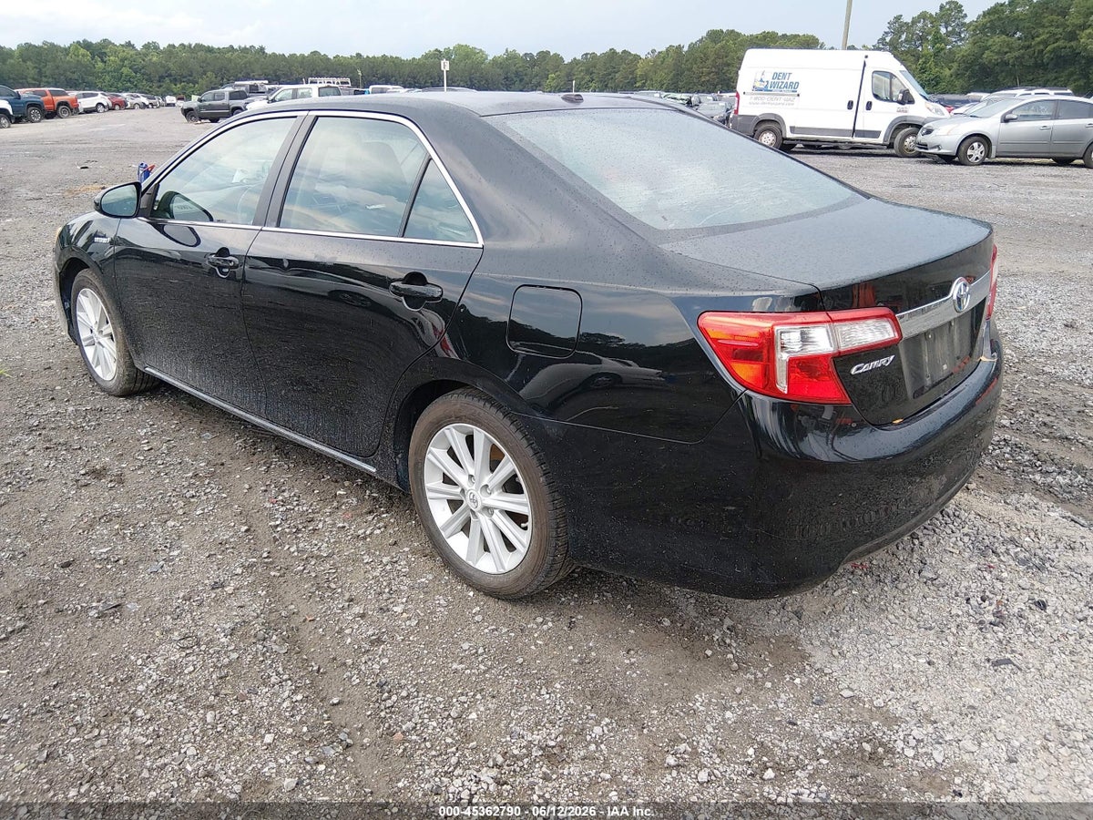2012 TOYOTA CAMRY HYBRID XLE — снимка 3