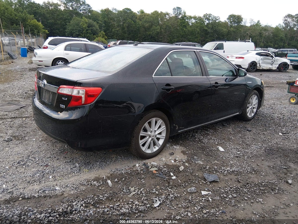2012 TOYOTA CAMRY HYBRID XLE — снимка 4