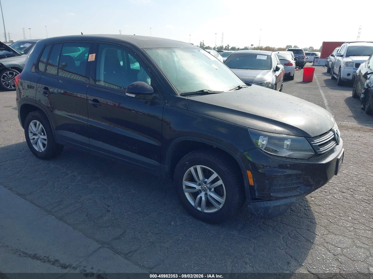 2012 VOLKSWAGEN TIGUAN S