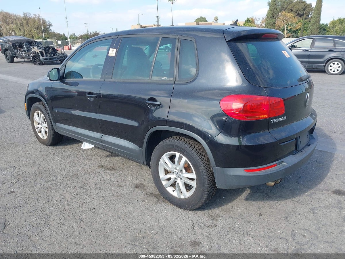 2012 VOLKSWAGEN TIGUAN S — снимка 3