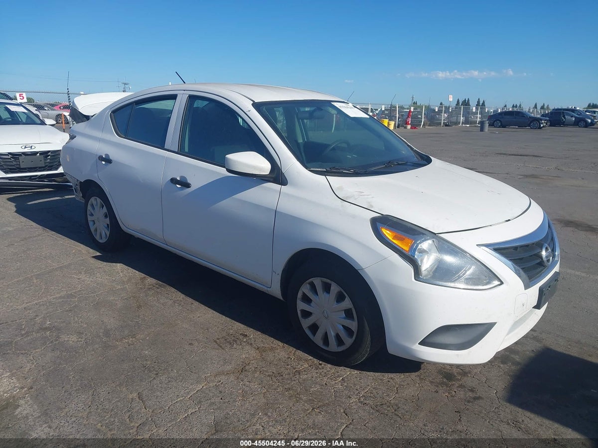 2018 NISSAN VERSA 1.6 S+