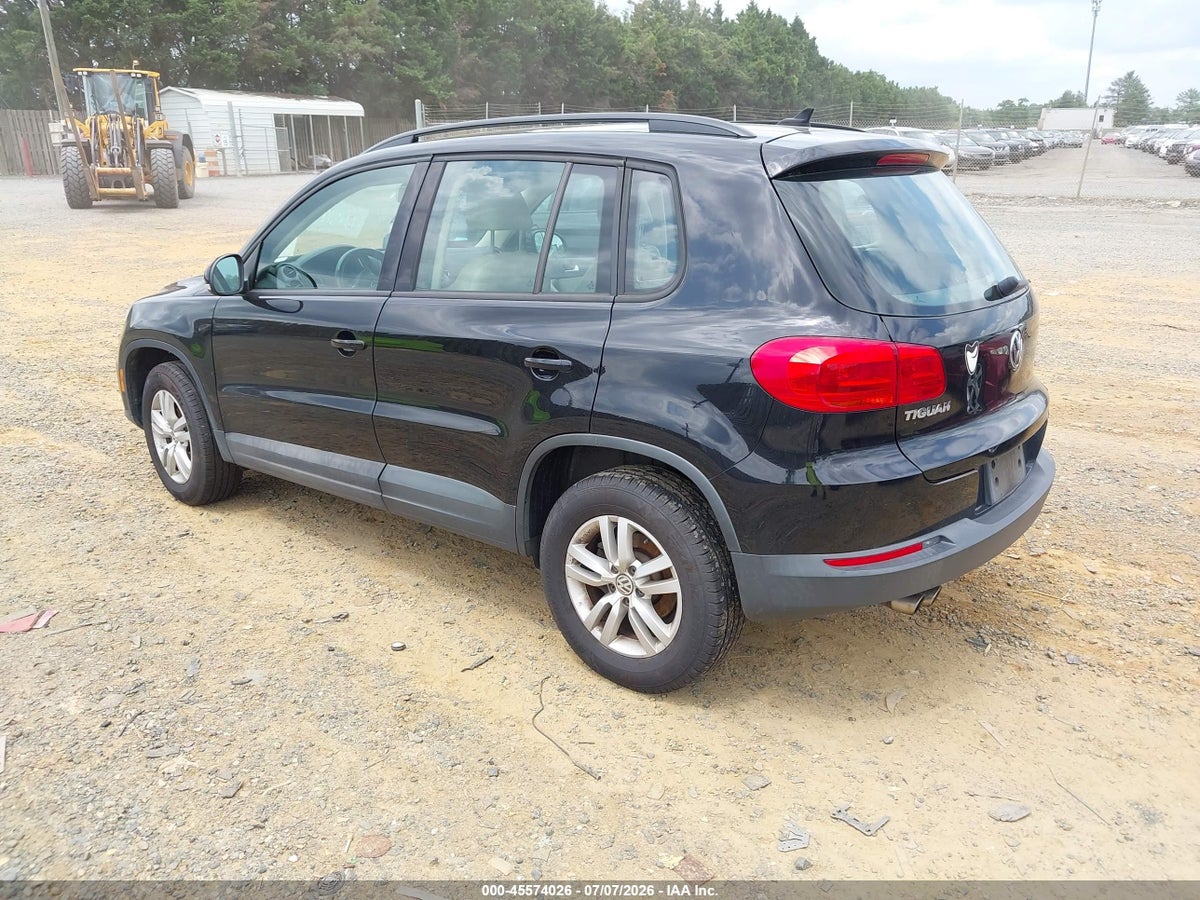 2017 VOLKSWAGEN TIGUAN 2.0T/2.0T S — снимка 3
