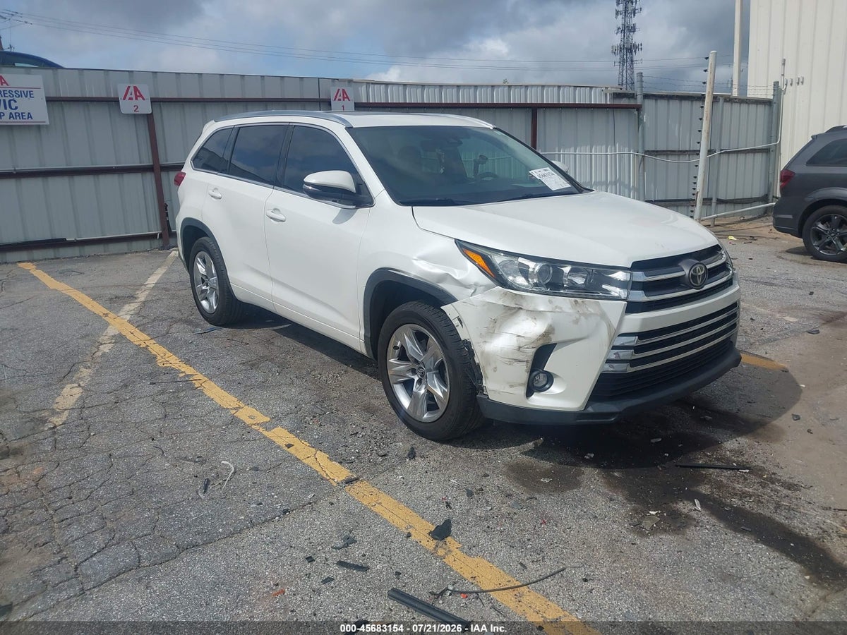 2019 TOYOTA HIGHLANDER LIMITED