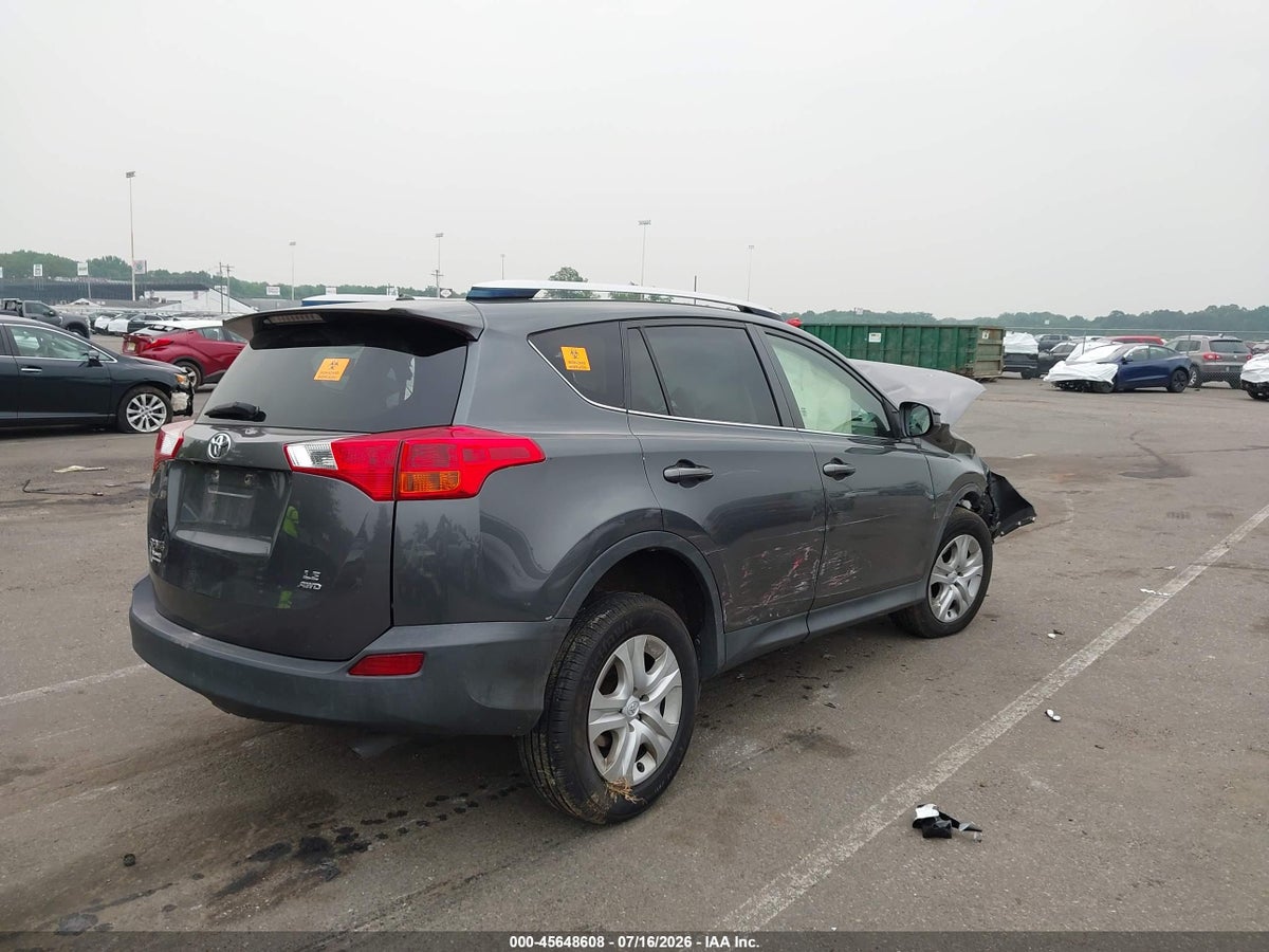 2014 TOYOTA RAV4 LE — снимка 4